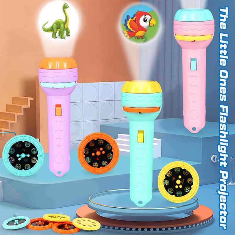 Slide Flashlight Torch Education Learning - Kids Toy